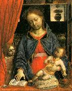 Vincenzo Foppa Madonna and Child with an Angel  k Germany oil painting reproduction